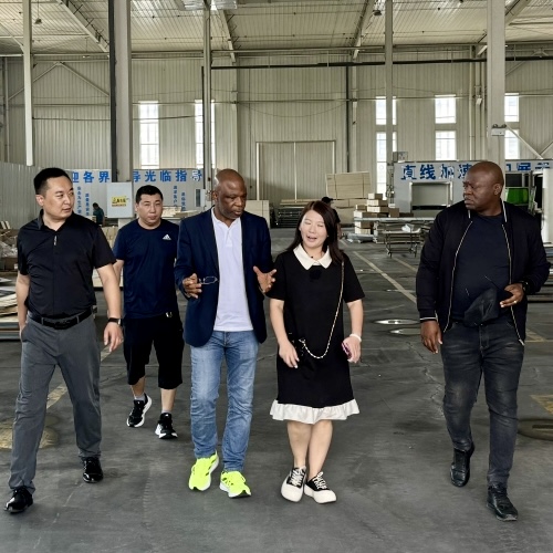 歡迎國外客戶來廠合作，感謝信任和支持。